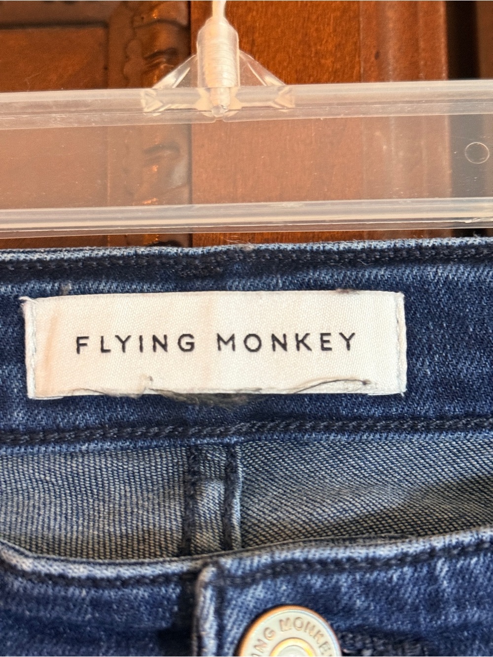 Flying Monkey GUC Mid-Rise 
Super Soft Darker wash 
Denim Skinny Jeans | Size 26 - Picture 3 of 11